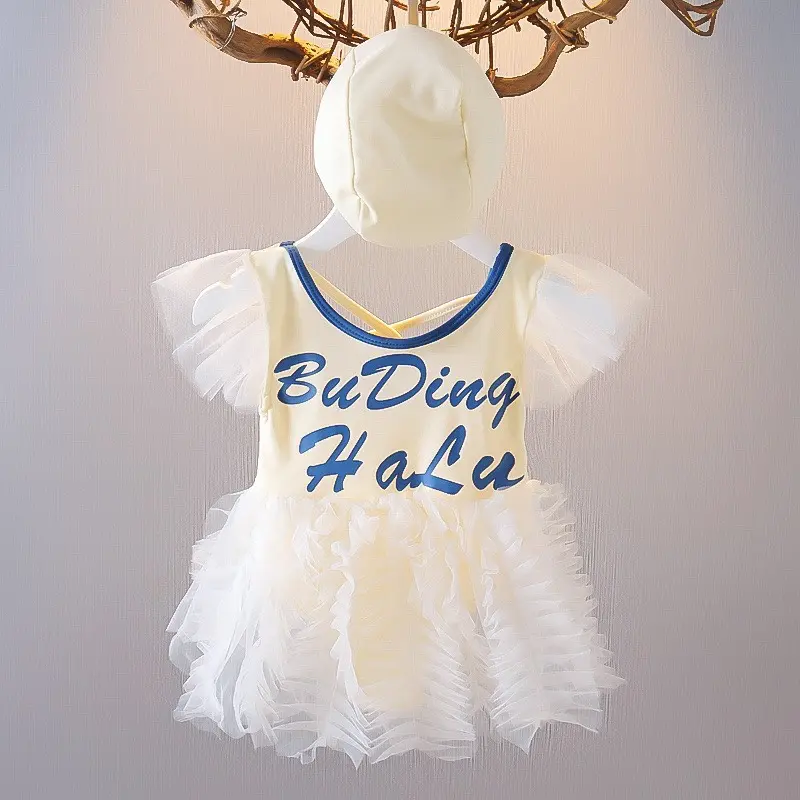 Đồ bộ bé gái, Váy 1 mảnh cho bé, đồ bộ bé gái liền thân trendy đi biển 6