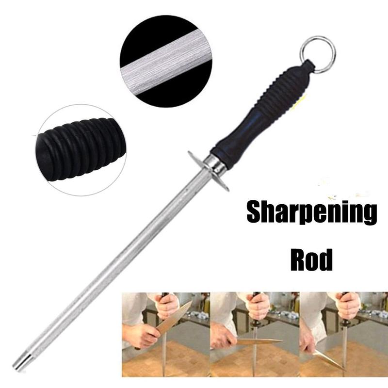 STIK ASAHAN PISAU DAPUR / PENGASAH PISAU DAGING IDUL ADHA ASAH PISAU KEBAB  Pastikan pilih varian sebelum membeli karena Tersedia 2 ukuran : 8mm (kecil) , atau 9mm (sedang)   AWET Tahan karat  Bahan baja karbon. Kuat dan tahan karat.  Tidak hanya untuk pa 0