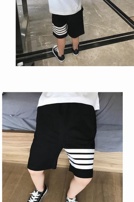 Product Introduction of 2024 Summer Wear Boys' Clothing Versatile Casual Printed Shorts Children's Sport Pants Fifth Pants Baby Children and Teens Pants 16