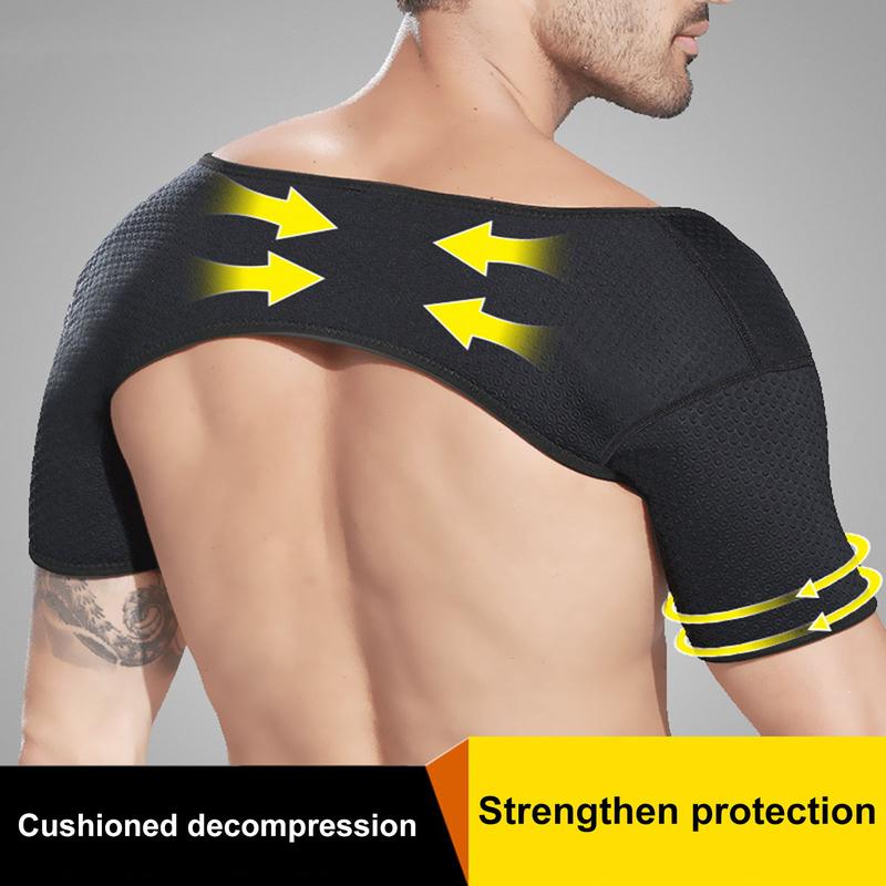 Shoulder Pad Shoulder Warmer Wrap Back Support Men Women Bac - TikTok ...