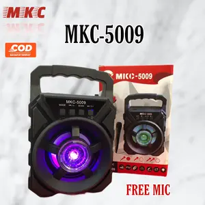 COD SPEAKER BLUETOOTH MKC-5009 3 INC PLUS MIC KARAOKE -SPEAKER PORTABLE
