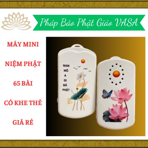 Máy Niệm Phật Mini X6 VASA Sẵn 65 Bài Có Khe Thẻ