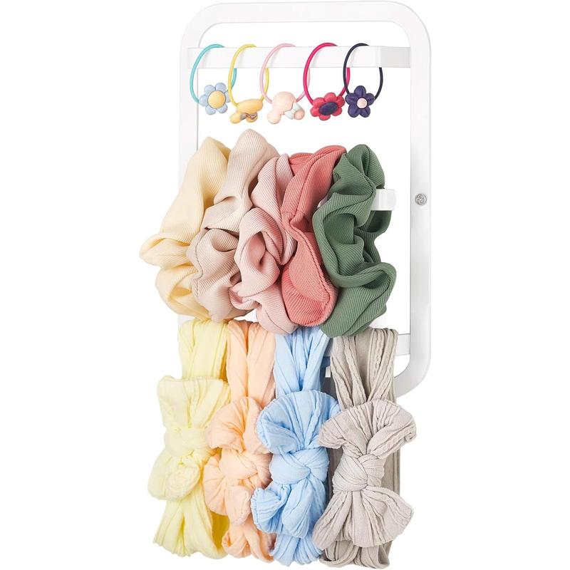 Scrunchie Racks Headband Holder Metal Scrunchie Organizer 3-Tier Wall Mounte - TikTok Shop