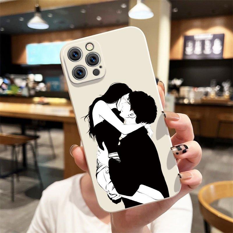 Product Introduction of IPhone couple phone case/7/7Plus/8Plus/X/xr/xs/11/12/13/Pro/Max/Plus/15Promax soft case phone case16promax 16pro 16plus 16 30
