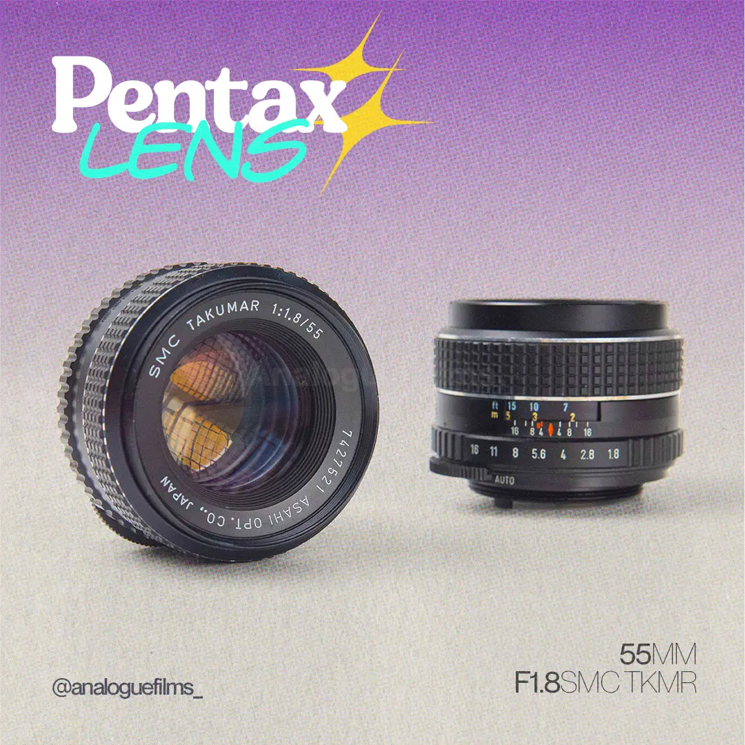 Lensa Pentax New SMC Takumar 55mm f1.8