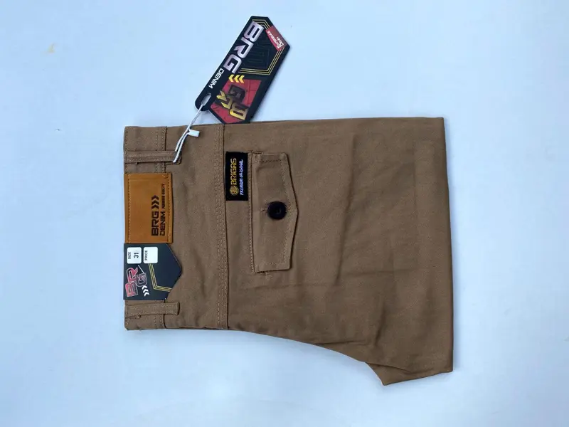 Celana Chino panjang pria SLIMFIT kerjaharian santai CASUAL 6