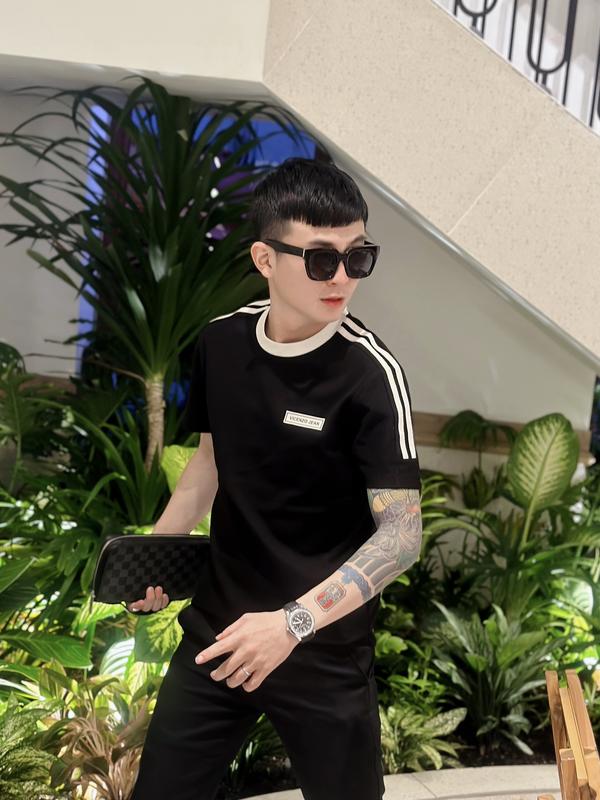 ÁO THUN VICENZO 6003 BASIC nam menswear chất cotton cổ tròn chất phong cách năng động form vừa vặn thoáng mát