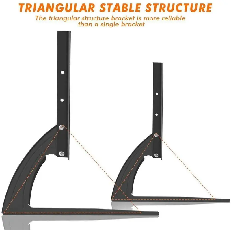 Bracket TV Stand Kaki TV 22 24 32 43 50 55 65 Inch Standing TV Smart/Android TV 6