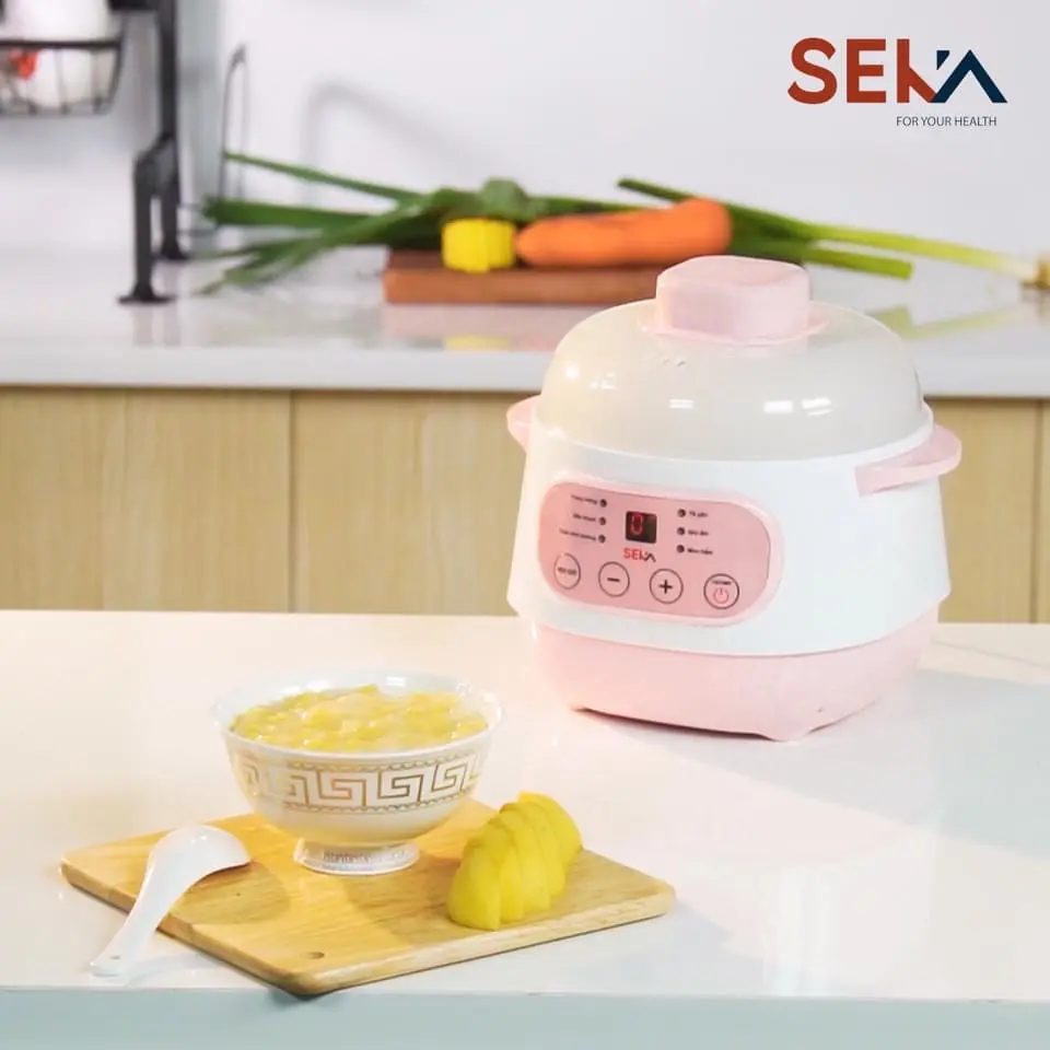 NỒI NẤU CHẬM SEKA hàng chính hãng 100%, nấu cháo, chưng yến, hầm xương,.. Cooker