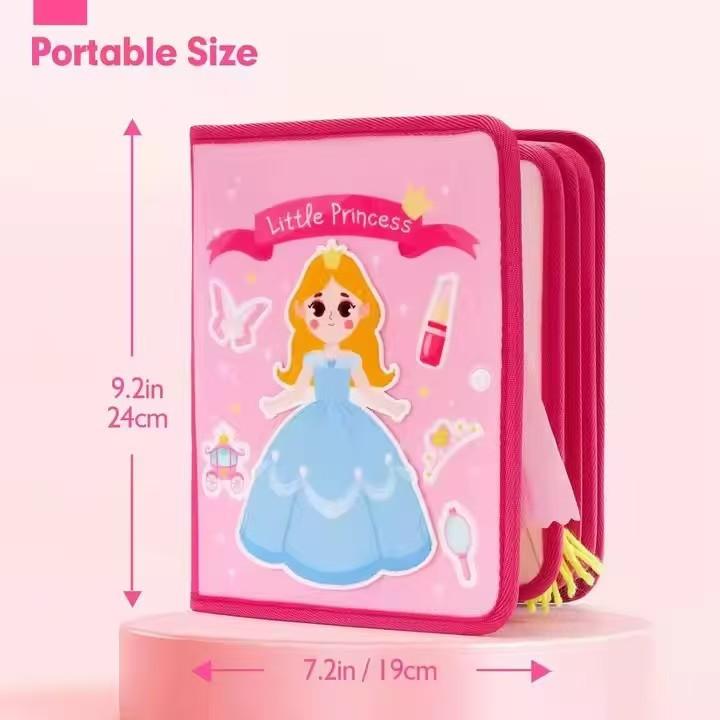 Product Introduction of Children's Tear-Proof Deer Book, Good Night Felt Quiet Book Toy, Early Education Pop-up Book, Enlightenment Baby Cloth Book jumping  cactus 21