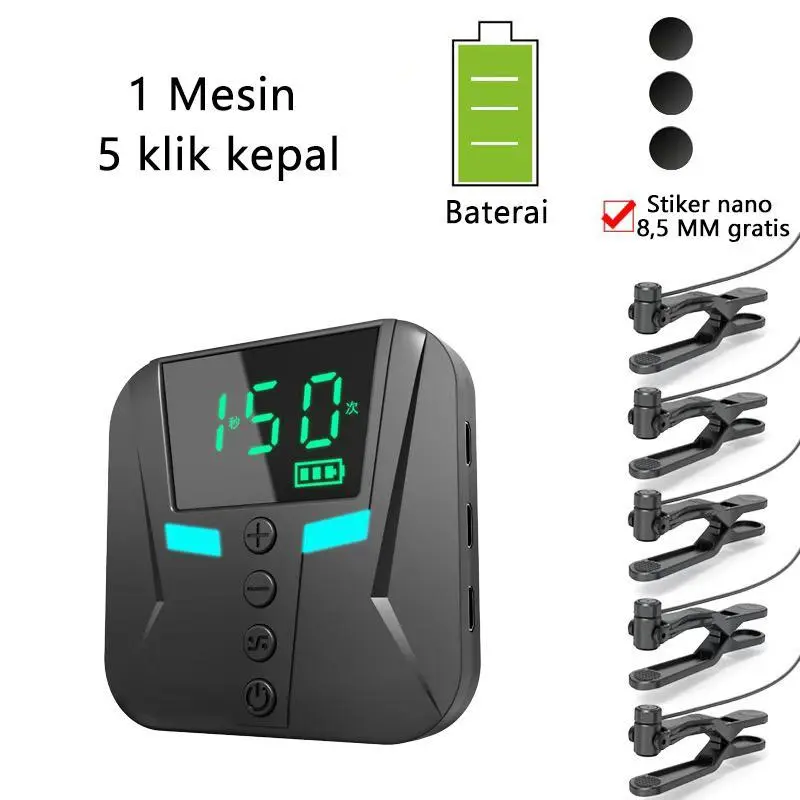 1 mesin 5 klik kepal
