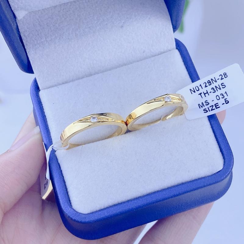 Nhẫn cặp nam nữ tình yêu 01 - Trang sức bảo long