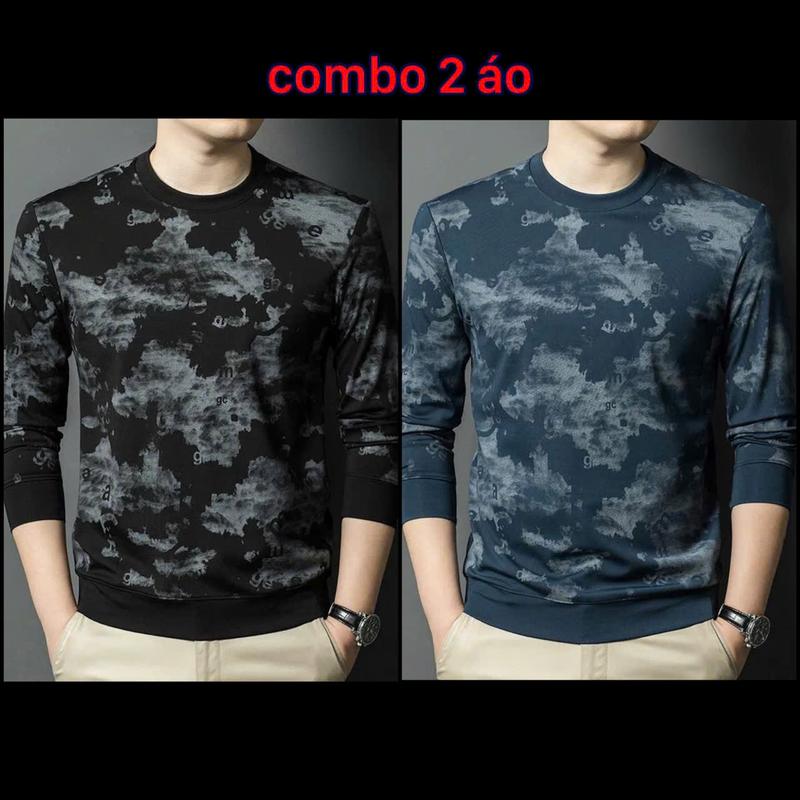 [COMBO 2,lẻ1] Áo Giữ Nhiệt Nam Thu Đông Chất Thun Mền Mịn Co giãn 4 chiều Menswear