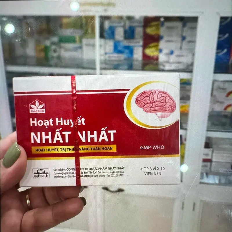 Hoạt huyết nhất nhất hỗ trợ lưu thông khí huyết, cải thiện tuần hoàn máu não 2