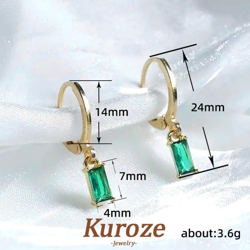 Product Introduction of Kuroze - hoa tai pha lê nữ, tinh tế và đơn giản, siêu sáng bóng, Xanh Lá 18
