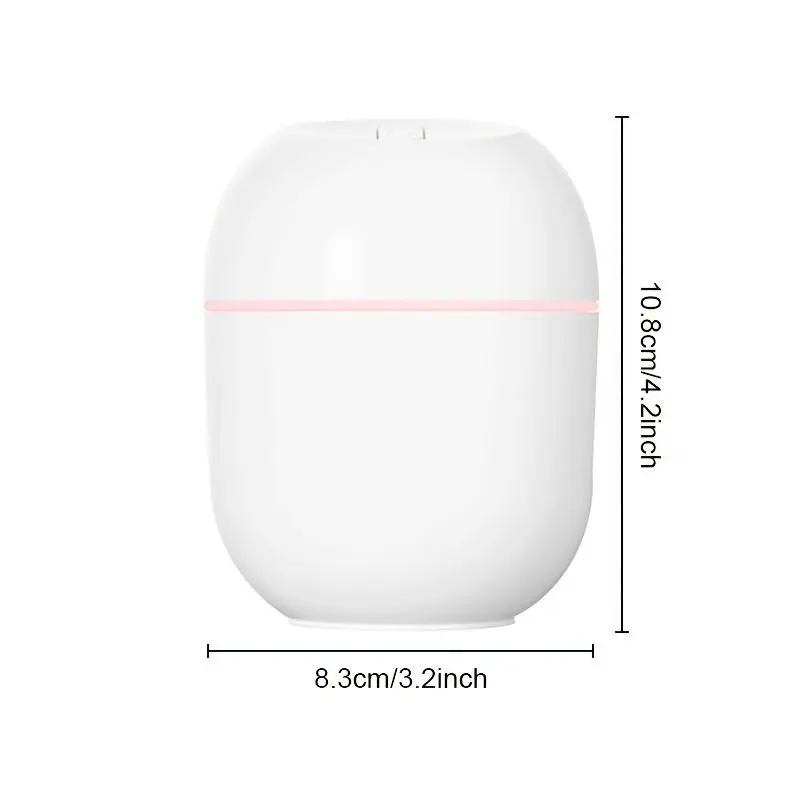 Mini Humidifier, Desktop Atomizer, Aromatherapy Diffuser, Colorful Light Room Scents Air Humidifier, Hydrating Device 1