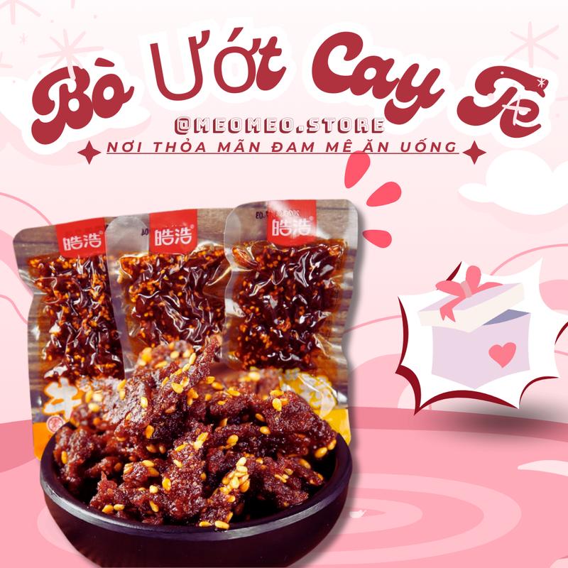 BÒ KHÔ ƯỚT TÊ CAY TỨ XUYÊN