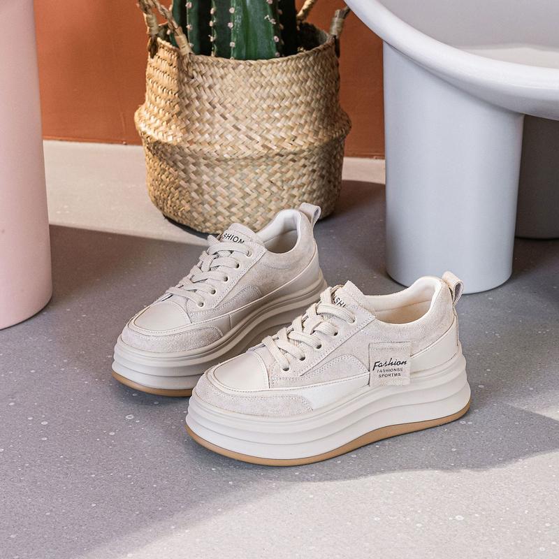 Product Introduction of Dad Shoes Đế Dày, 218, Dành Cho Nữ, Hàng Mới Về Mùa Thu 2024, Dễ Phối Đồ Và Hợp Xu hướng Tăng Chiều Cao Muffin, Giày Thể Thao Đi Chơi Thoải Mái, Xu Hướng Cá Tính, Tăng Chiều Cao Sneaker 6