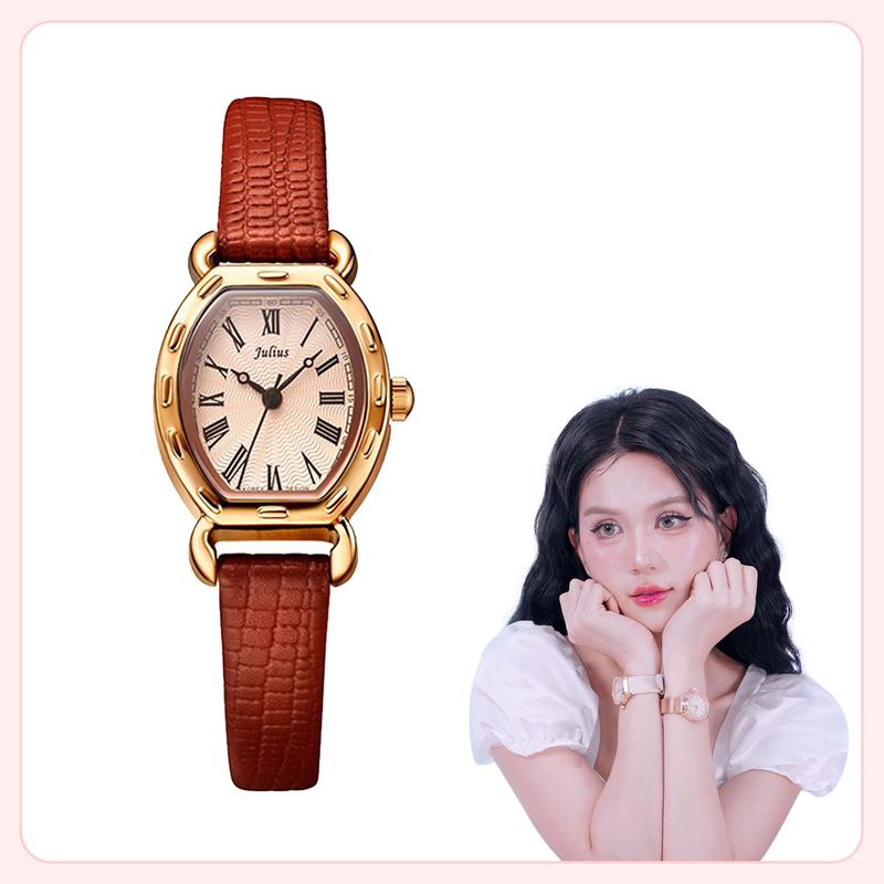 Đồng Hồ Nữ Julius Hàn Quốc Dây Da JA-544 & JA-1508 Women