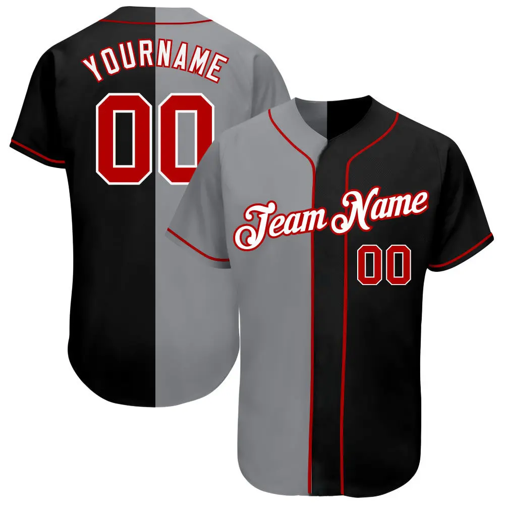 [ Free customization ]Multiple colors Custom Baseball Jersey Full Sublimated Team Name/Numbers Breathable Soft Tee Shirts for Adults/Kids Outdoors Game/Party Big size