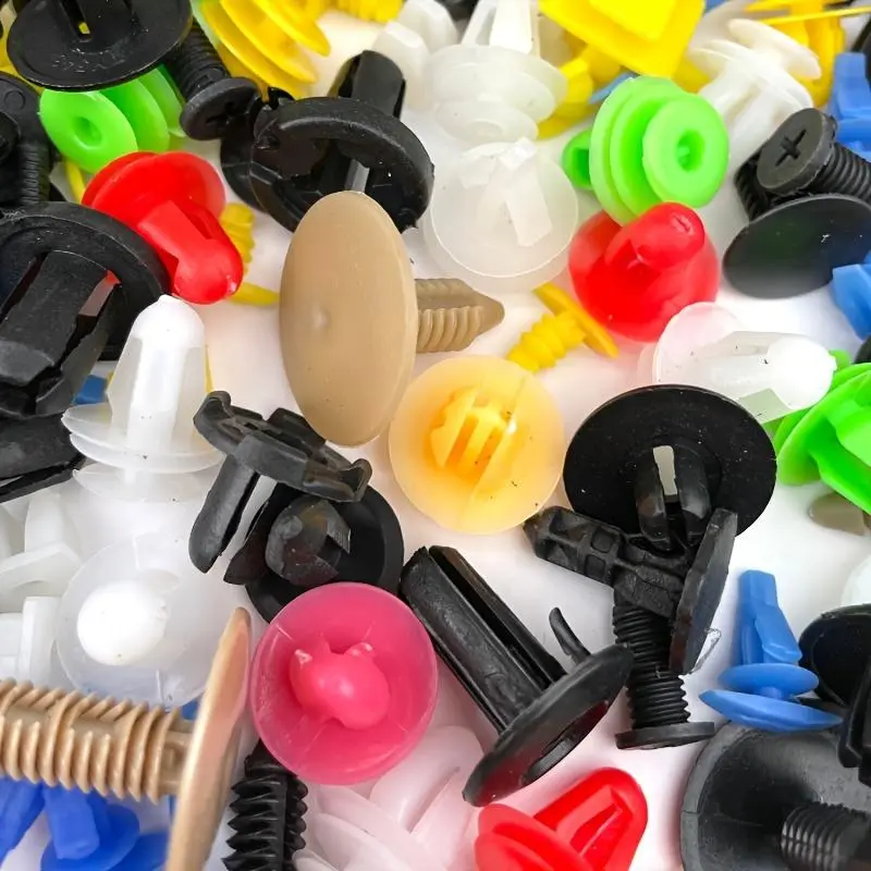 Random Color Car Fender Clip, Car Fender Clip Repair Kit, Car Clips Bumper Rivets, Car Retainer Clips, Universal Car Body Repair Tool Kit 4