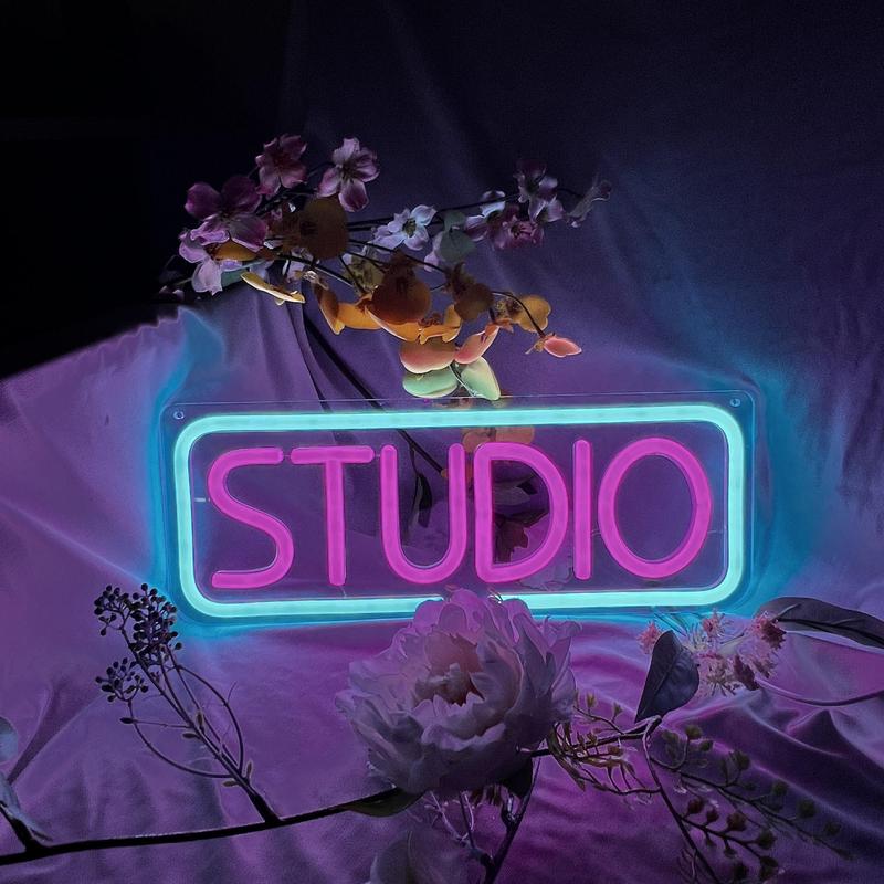 LED Neon Sign Light, Letters Neon Light Sign, Neon Bar Sign Light Up Sign for Beer Bar, Music Studio, Bedroom Wall Decor, Party, Stocking Fillers Gift 7