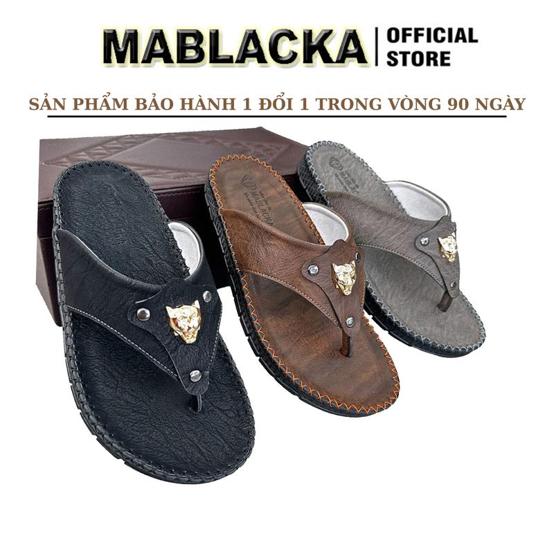 Dép Kẹp Nam Đẹp, kiểu dép kẹp xỏ ngón dành cho nam, đế cao 2,5cm, khâu tay chắc chắn, đồ bền cao - K93 Sandal Đế Bằng Cao Su Quai Ngang Quai Ngang