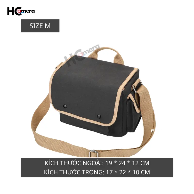 Túi Đựng Máy Ảnh, Ipad mini Cao Cấp HC48 Vải Canvas, Chống Sốc, Chống Thấm Nước - Bag - Camera 6