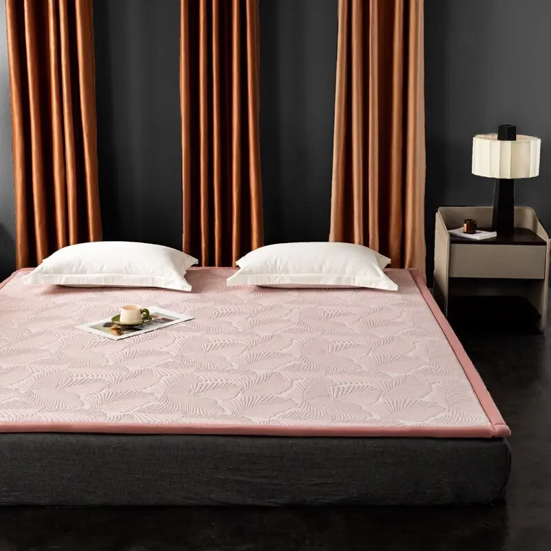 Thảm băng lạnh x2 tiện dụng mát lạnh mềm dưới có hạt chống trượt hoạ tiết tinh tế 7