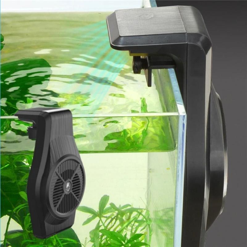 Cooler Simple Fish Tank Cooling Fan Adjustable Mini Aquarium - TikTok ...