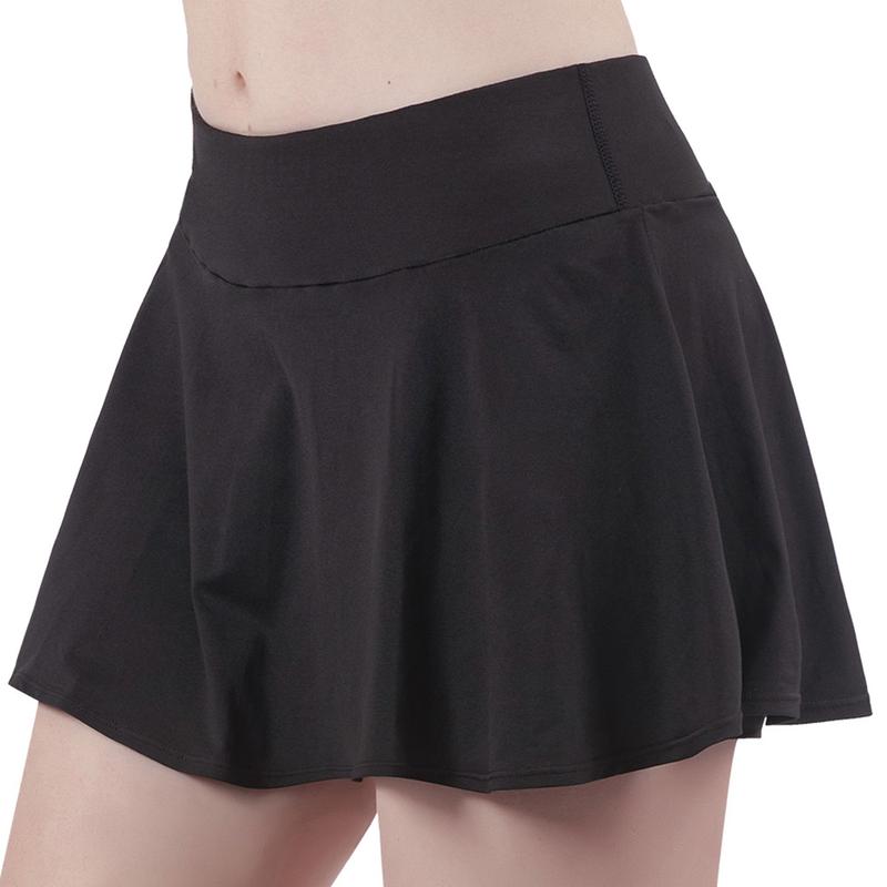 Fake Two-Piece Nude Feel Yoga Culottes Women's Summer Quick-Drying Running Fitness Tennis Skirt Training Sports Short Pants 8