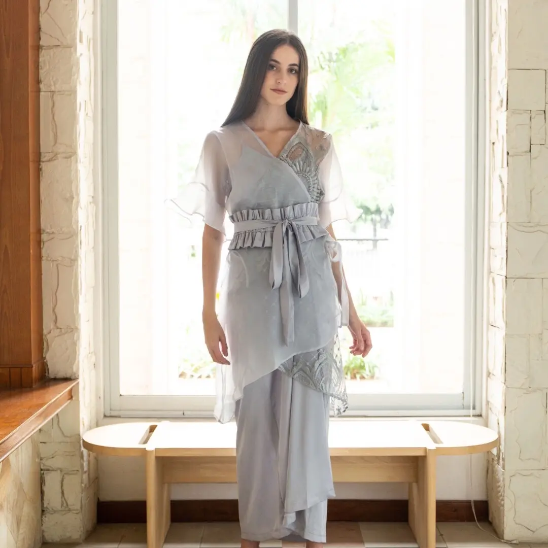 OUTER FEMME LUARAN ORGANZA LEBARAN KONDANGAN