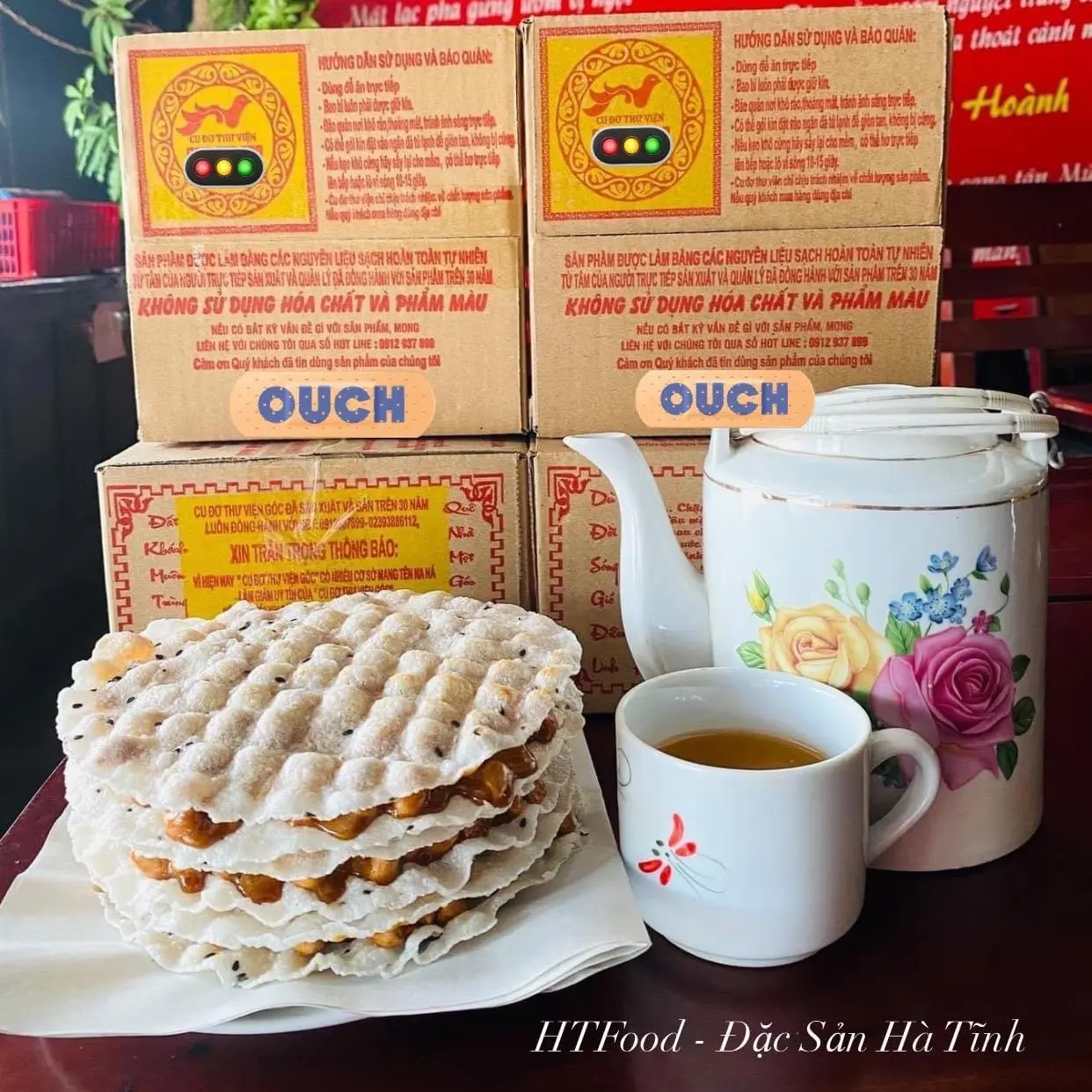 KẸO CU ĐƠ THƯ VIỆN CHÍNH GỐC ( Hộp 5 chiếc/ 850g )