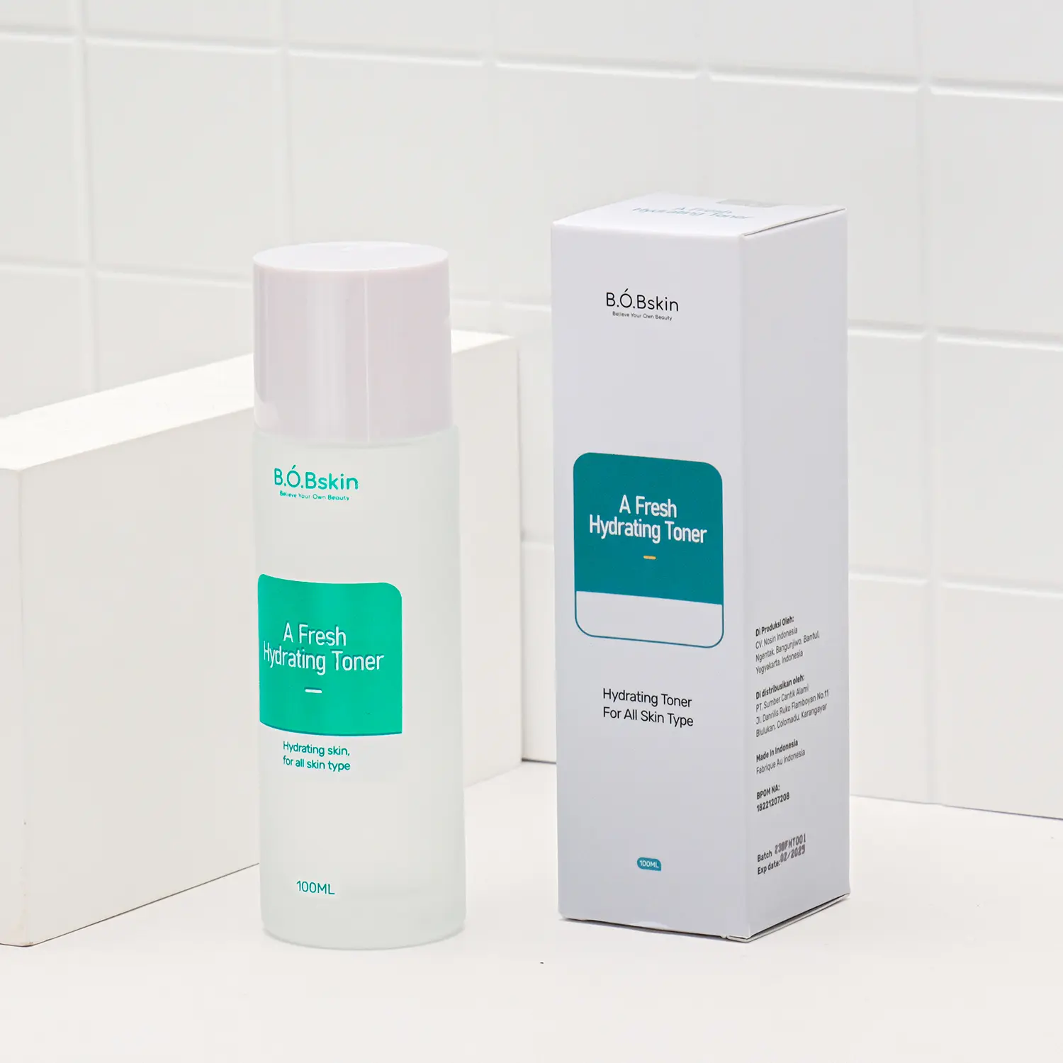 Toner Wajah Menghidrasi Kulit dan Mengecilkan Pori- pori BPOM A Fresh Hydrating BOBSkin