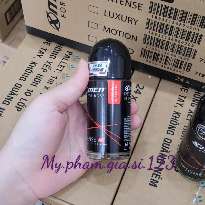   HÀNG KHUYẾN MÃI  Lăn Khử Mùi Xmen For Boss Intense Hương Trầm Nội Lực 40ml 