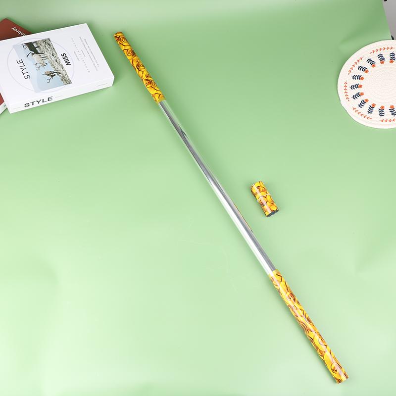 Product Introduction of Mainan teleskopik plastik pantas untuk kanak-kanak, mainan Cudgel emas, silap mata, alat peraga pentas Halloween, hadiah, 100cm 21