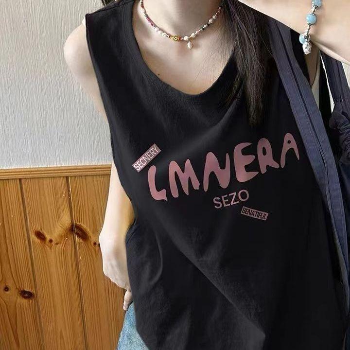 Product Introduction of Áo Vest Thương Hiệu Thời Trang Mỹ, 100 _ Chống Pilling, Áo Ghi Lê Thể Thao Mùa Hè Cho Nữ, Áo Phông Không Tay, Trang Phục Bóng Rổ Ngọt Ngào Và Ngầu Hàng Mới Về 7