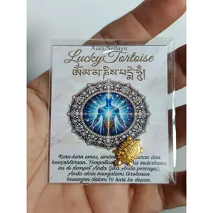 AURASEDAYU Charm Penyu Kanaka Golden Turtle Kura-Kura Asakusa