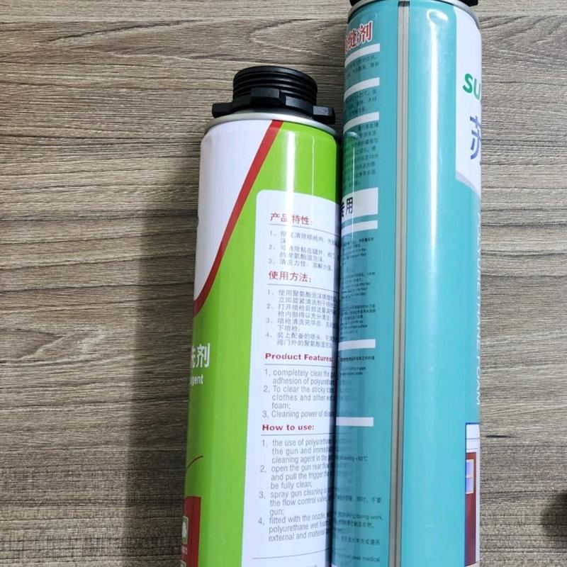 Dụng Cụ Bơm Foam Xịn+ 1 chai Foam950ml+ 1 Chai rửa 6