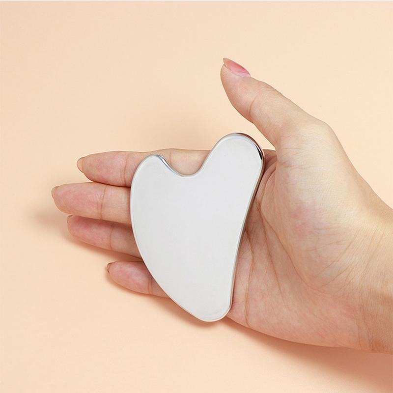 Product Introduction of 1PC Stainless Steel Gua Sha Scraper Massager For Face Neck Body Guasha Massage Tool Facial Skin Care Guasha Board Face Massager 24