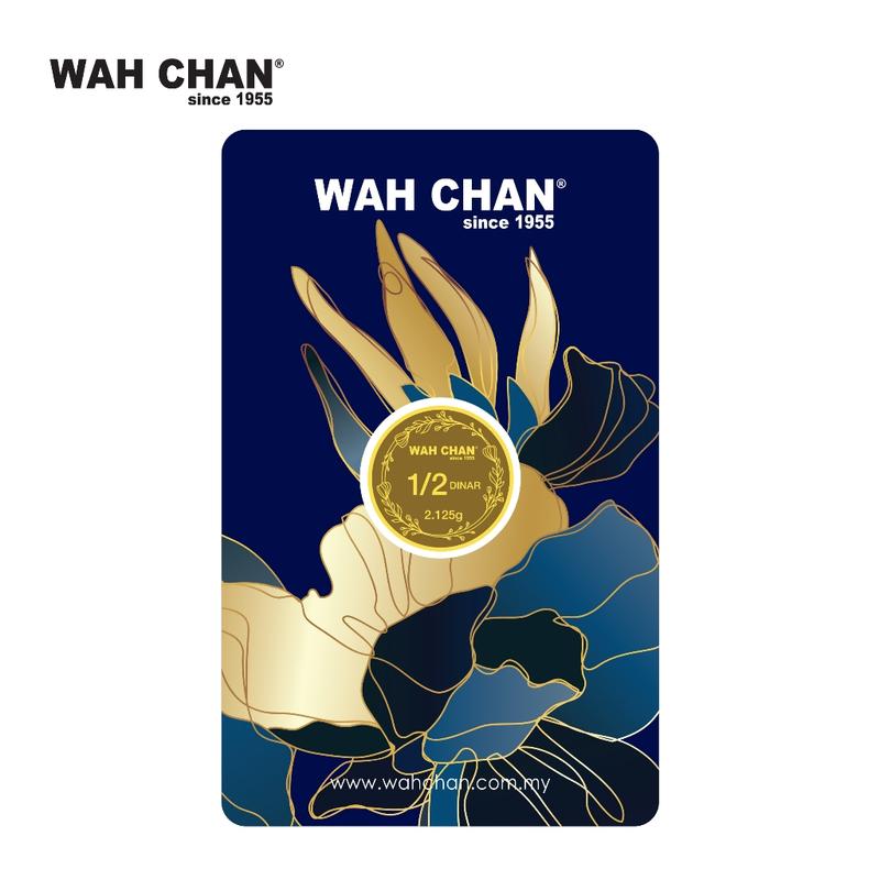 WAH CHAN 1/2 Dinar 999.9 Fine Gold Coin – 1/2 Dinar 2.12g - TikTok Shop ...