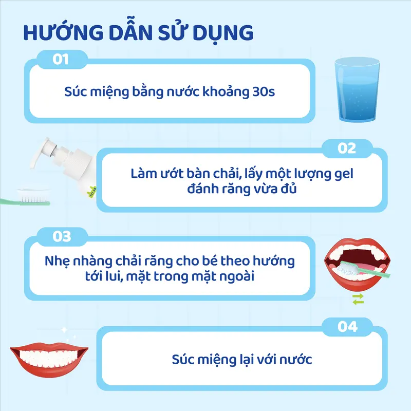Mua 1 Gel Đánh Răng Wetee Cho Bé 1 TUỔI 100ml Và 1 Bàn Chải Đánh Răng Lông Siêu Mềm 6