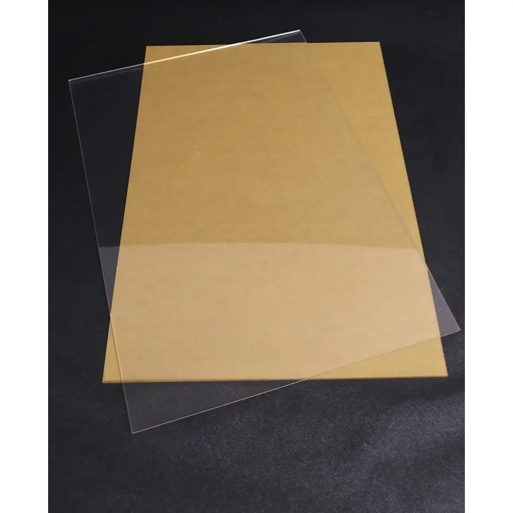 Tấm mica trong 50x50cm, độ dày 5mm - chất lượng cao, không ố vàng - Cao Su