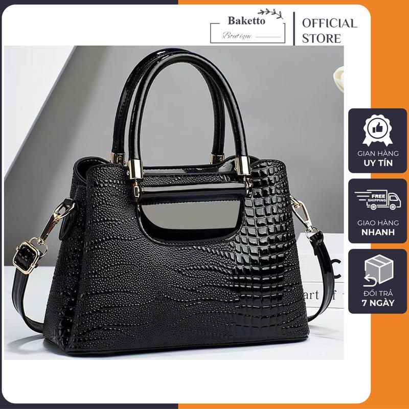 Túi xách tặng mẹ,túi xách nữ trung niên,da sần sáng bóng sang trọng và quý phái cho phụ nữ trung niên TC46 Nhung Bag