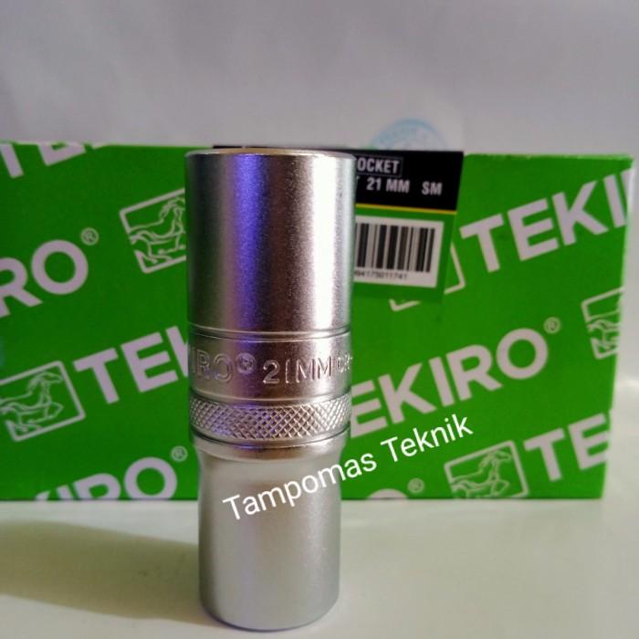 Gambar Mata Sok Panjang 21 mm DR.1/2" Tekiro Kunci Sok 21mm dari Tampomas Teknik Kab. Bekasi Tokopedia