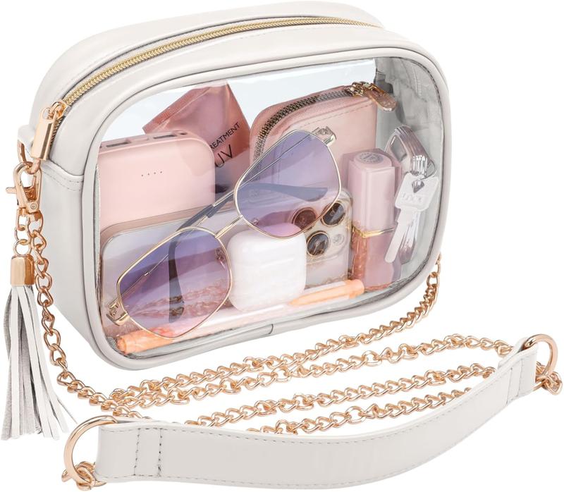 Fashionable clear purses best sale