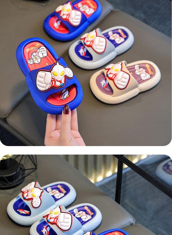 Product Introduction of Children's Slippers Boys Home Bathroom Non-Slip Shit Feeling Boys Baby Sandals 27