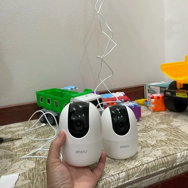 Camera Imou Ranger Xoay 360 Độ Hàng Chất Lượng Chuẩn Độ Phân Giải 3MP Siêu Sắc Nét Hoàng Loại 1 .Tích Hợp Đàm Thoại 2 Chiều Phát Hiện Chuyển Động Thông Minh Phụ Kiện 3