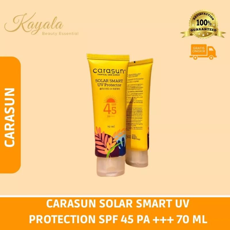 CARASUN SOLAR SMART UV PROTECTION SPF 45 PA +++ 70 ML Sunblock Facial 0