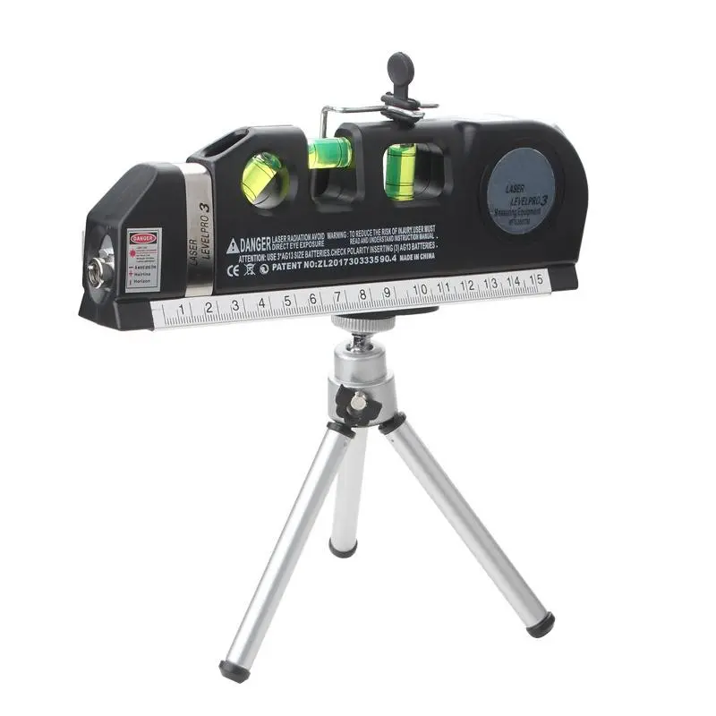 Laser Level, Multipurpose Cross Line Laser Level, Easy To Use Indoor & Outdoor Project Laser Level, Professional Measuring Tool for Home Decor 0